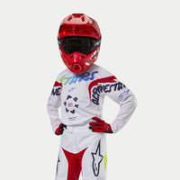Alpinestars 2024 Racer Hana Youth Motocross Jersey White Multi