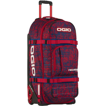 OGIO Trucker Wheeled Gear Chaos Red Blue 110 Litre