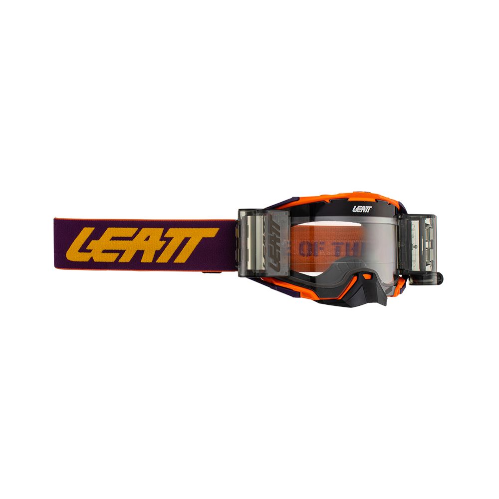 Leatt 2024 Goggles Velocity 6.5 Indigo Roll Off Anti-fog Lens