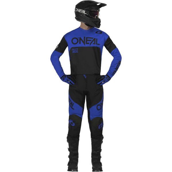 O'Neal 2024 Motocross Combo Kit Element Racewear Black Blue