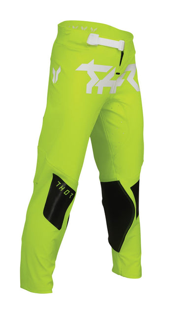 Thor 2025 Motocross Race Pants Youth Sportmode Riot White Acid