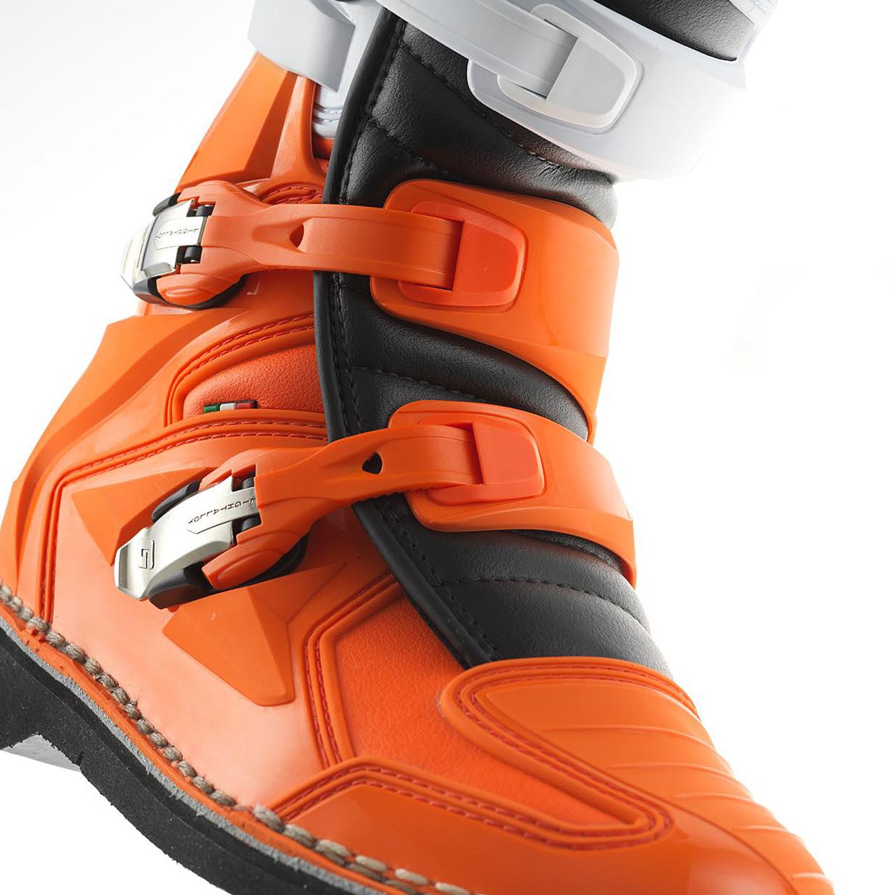Gaerne GX1 Motocross Boots Orange White
