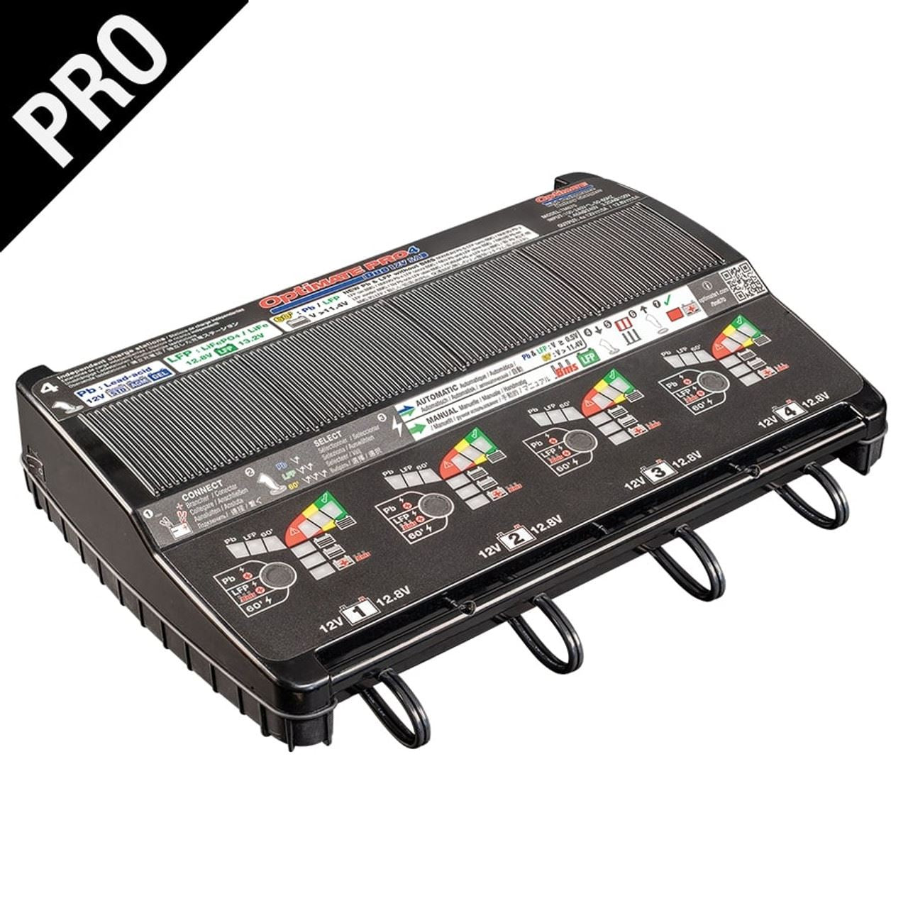 OptiMate PRO-1 DUO 4 Channel Combination Battery Charger Tester & Power Supply
