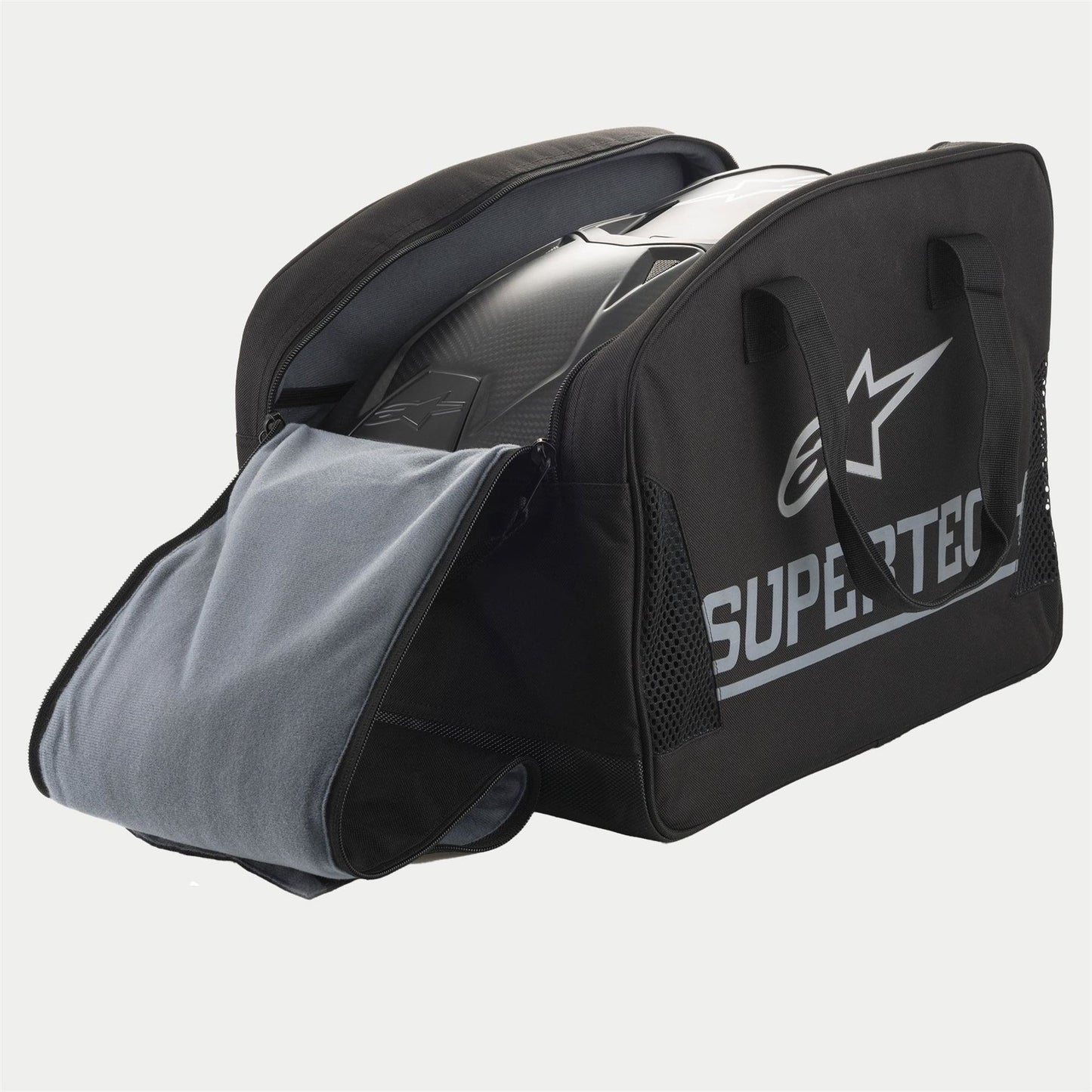 Alpinestars 2025 Supertech Semi Rigid Helmet Bag Bag Black