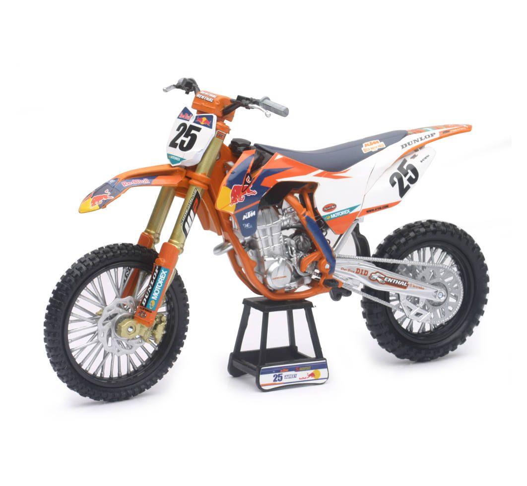 KTM SXF 450 Marvin Musquin #25 2017 1:10 Scale Model Toy MX
