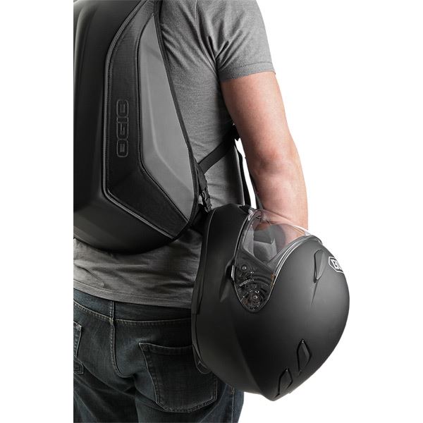 OGIO Mach 3 No Drag Motorcycle Backpack Stealth 22 Litre