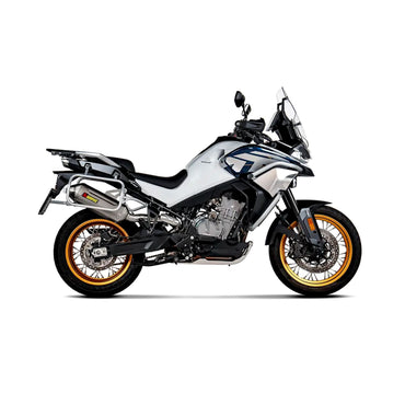 Akrapovic Titanium Line Slip On Silencer For CF Moto MT 800 ABS Explore 2024-2026