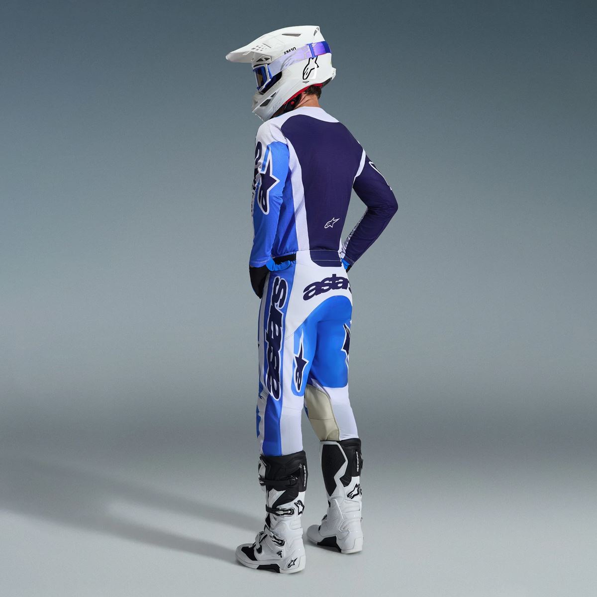 Alpinestars 2026 Racer Air Portl Motocross Combo Kit Ucla Blue White