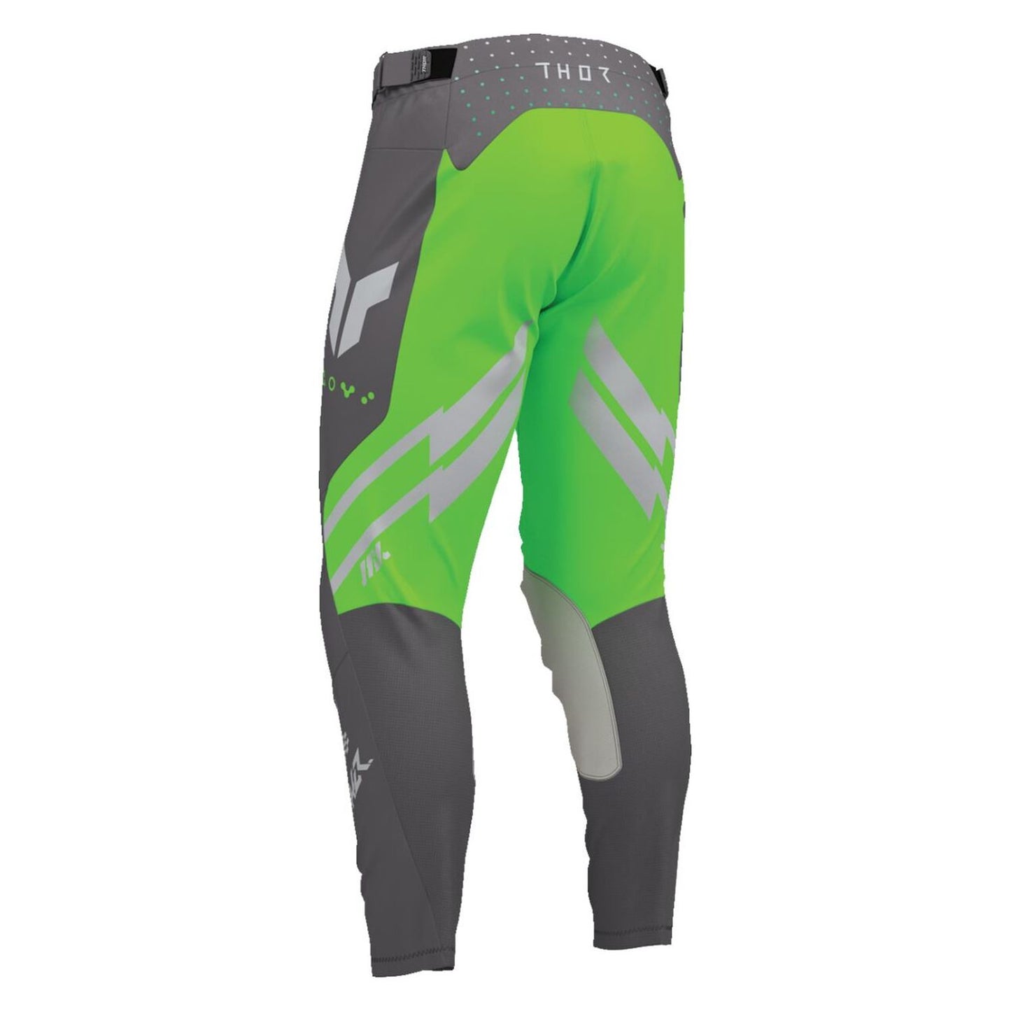 Thor 2026 Launchmode Futura Charcoal Green MX Pants