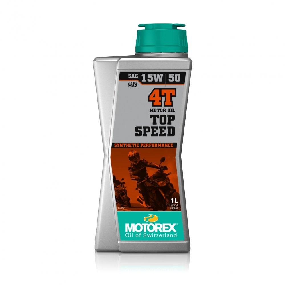 Motorex Top Speed 4T Synthetic High Performance 15w/50 1L