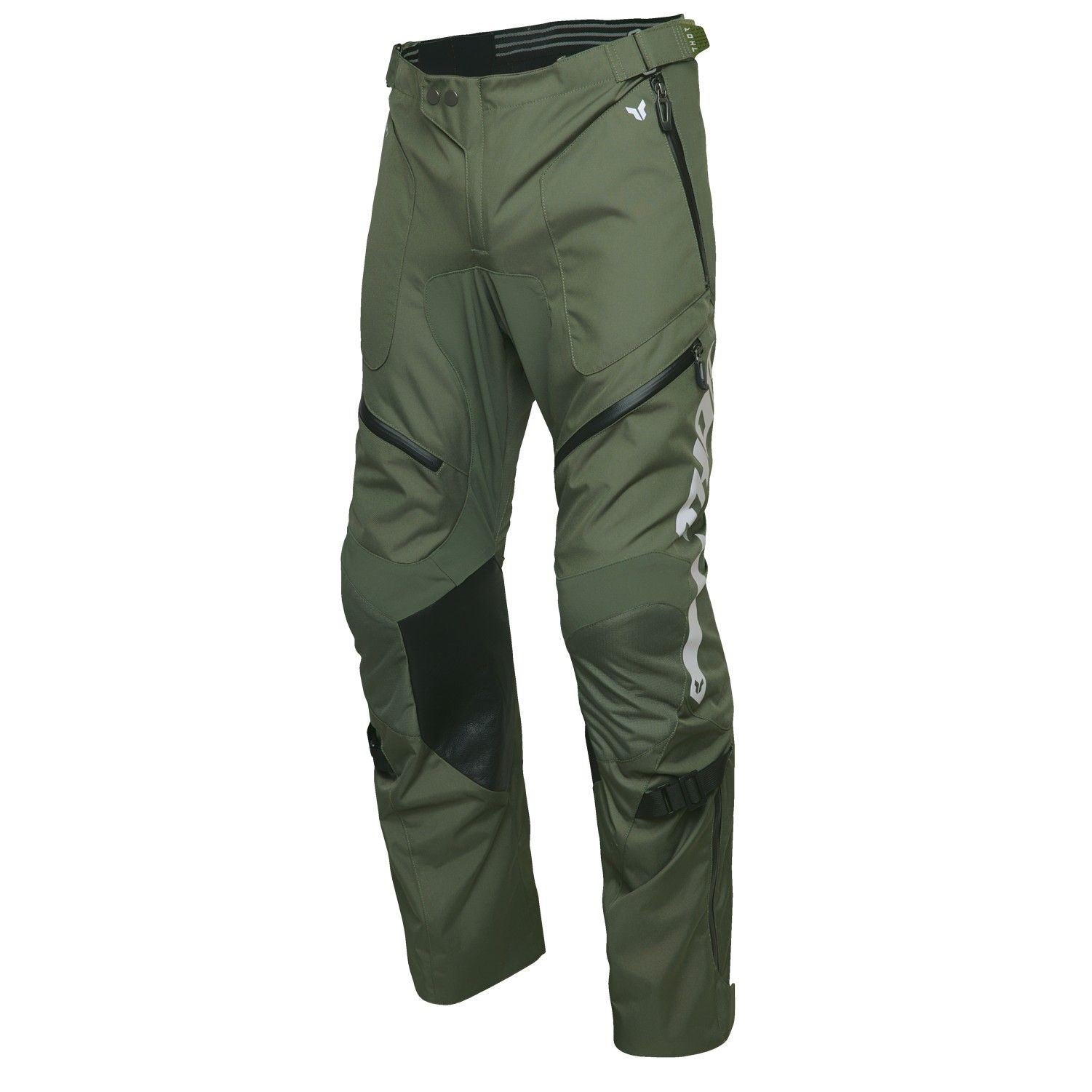 Thor 2026 Race Pants Terrain OTB Army Charcoal