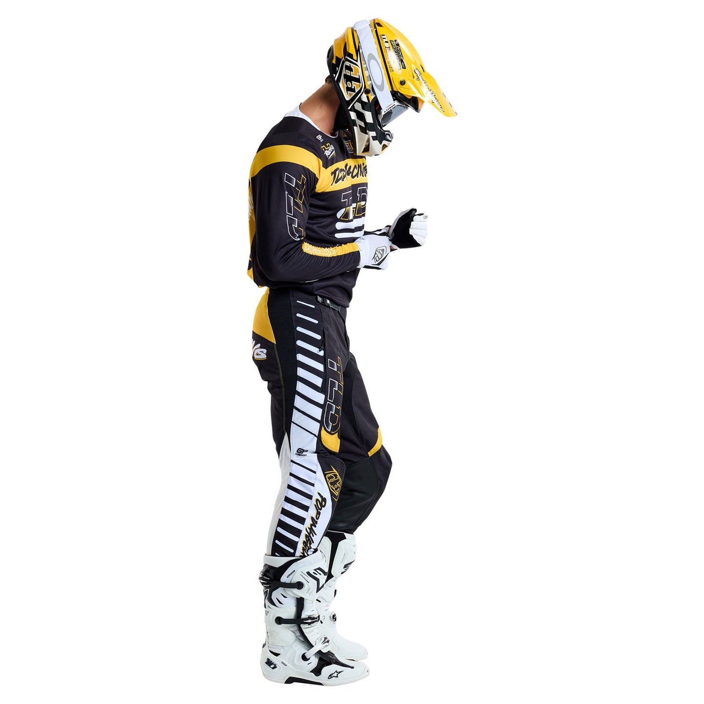 Troy Lee Designs Spring 2025 MX Combo Kit GP PRO Fifty-50 Black Gold
