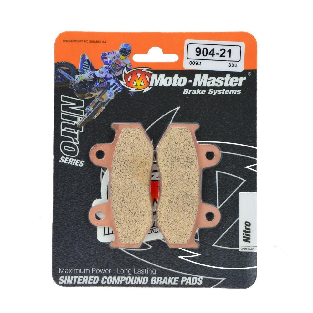Moto-Master Brake Rear Pads Sinter Pro Yamaha YXR 450 Rhino Left 2006