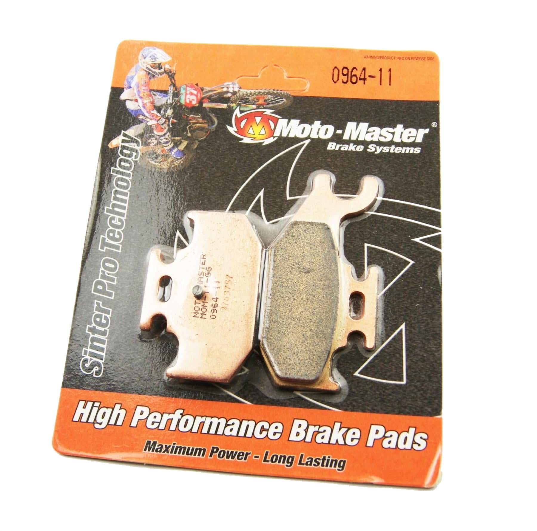 Moto-Master Brake Front Pads Nitro Italjet 125 Torpedo 2007 - 2009