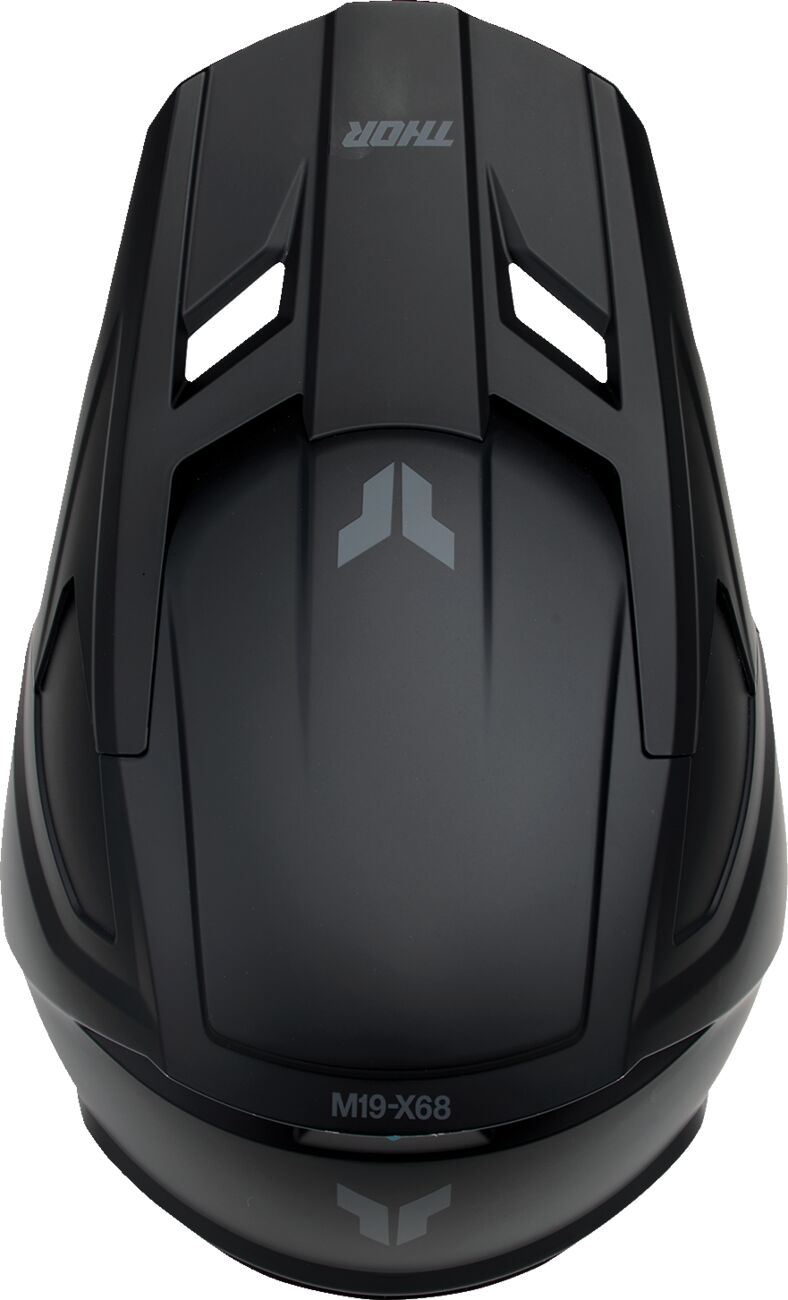 Thor MX Spring 2026 Youth Helmet Fleet Blackout Black