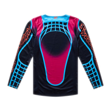 Troy Lee Designs Spring 2026 Youth GP Pro Framework MX Jersey Black Cyan