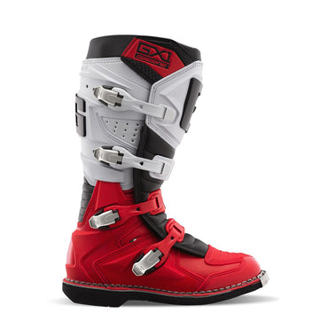 Gaerne GX1 Motocross Boots Red White
