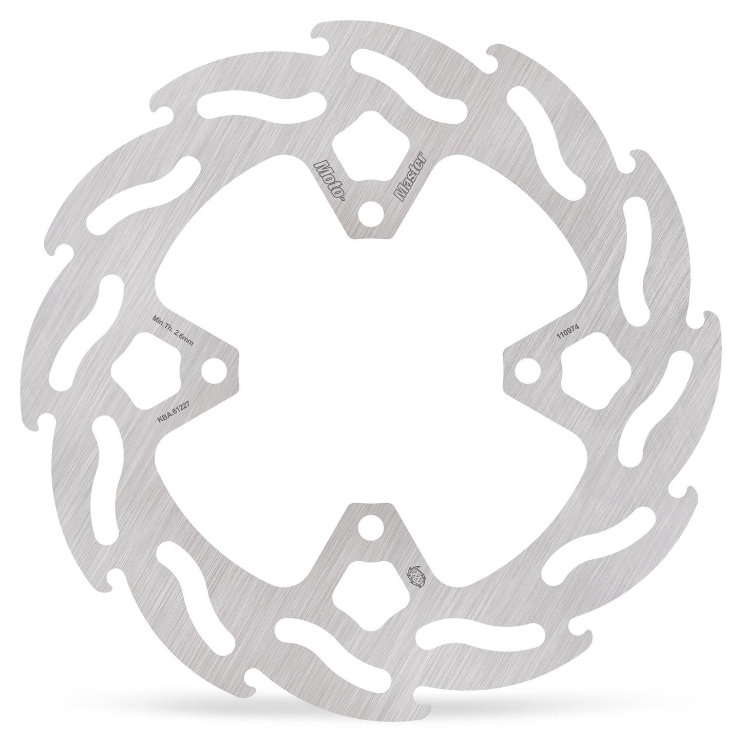 Moto-Master Flame Series 180 mm Rear Brake Disc