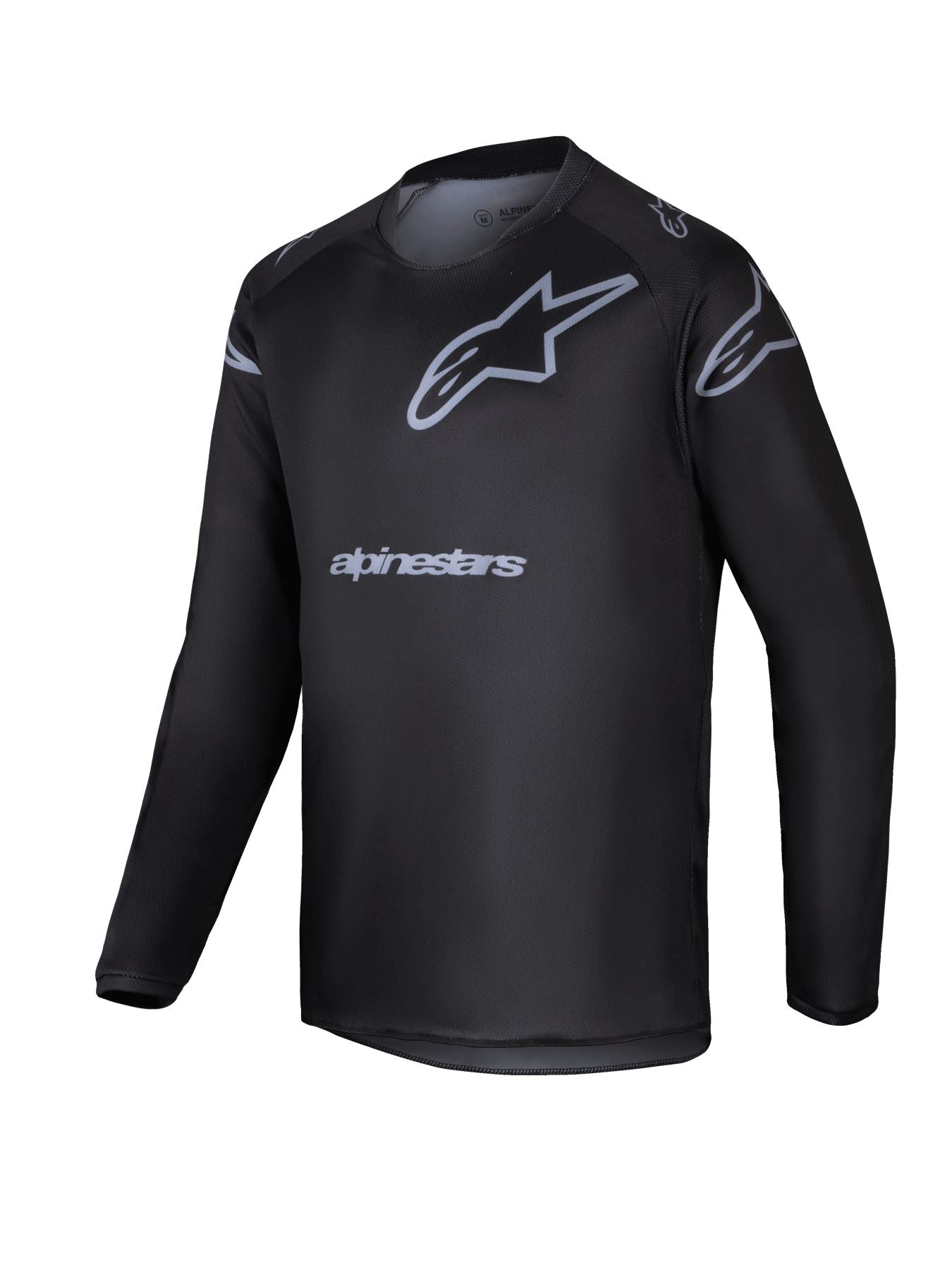 Alpinestars 2025 Racer Graphite Youth Motocross Jersey Black Grey