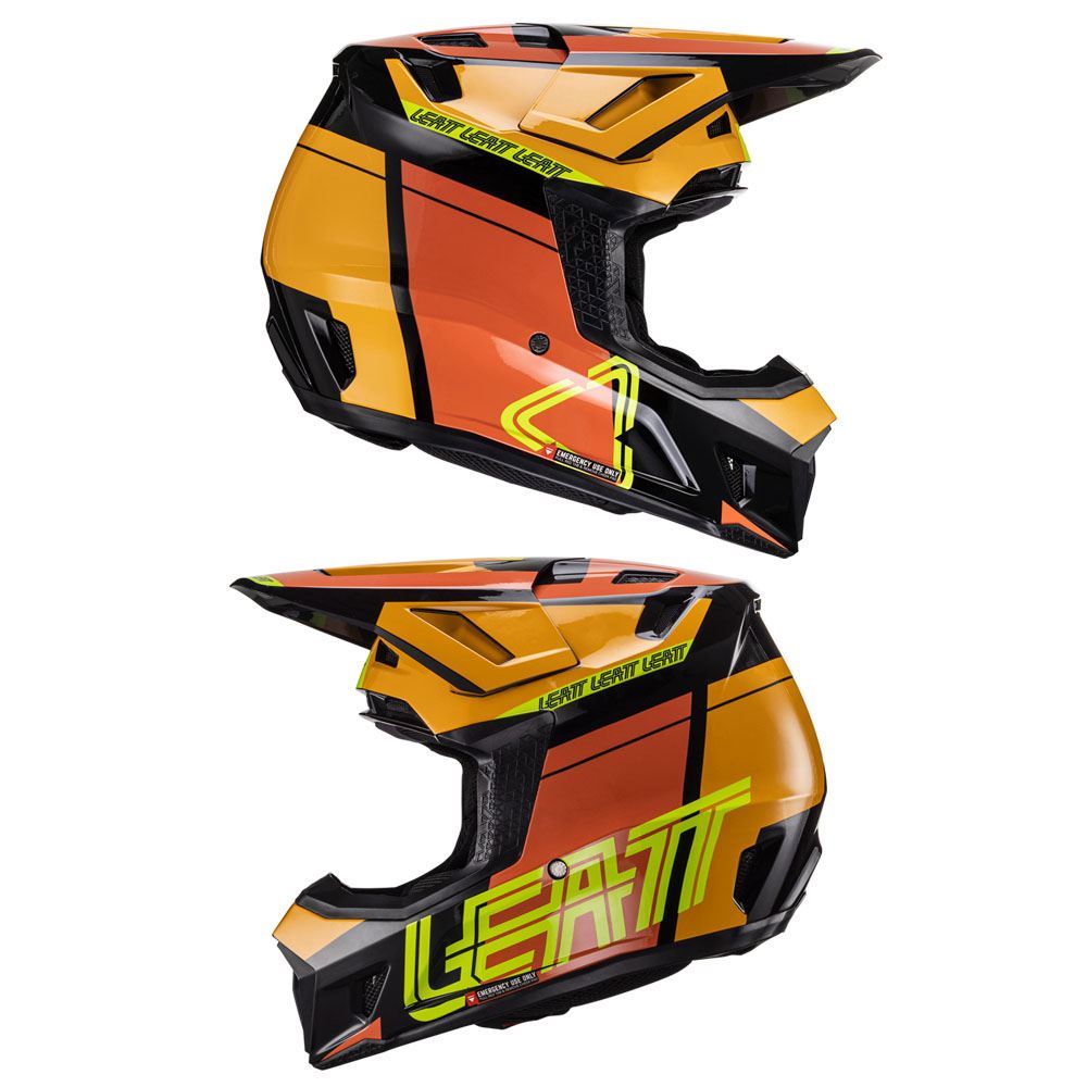 Leatt 2024 Helmet Moto 7.5 V24 Citrus