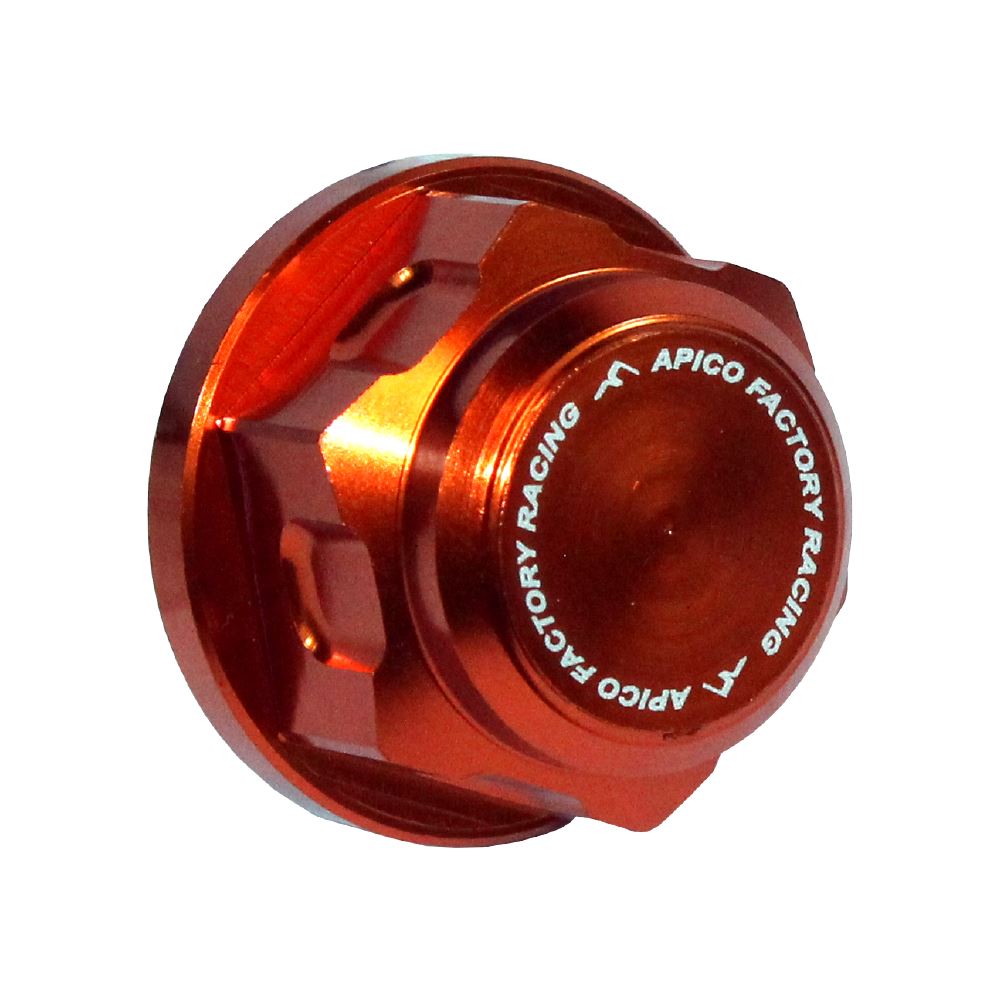 Apico Rear Axle Nut M20 X 1.5 Orange For Husqvarna TE 150 2017 - 2019