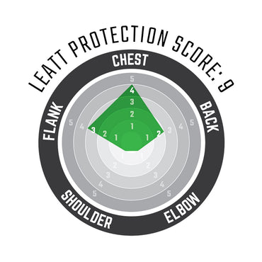 Leatt 2024 Base Layer Shoulder Protection Tee 3DF Airfit Lite Black