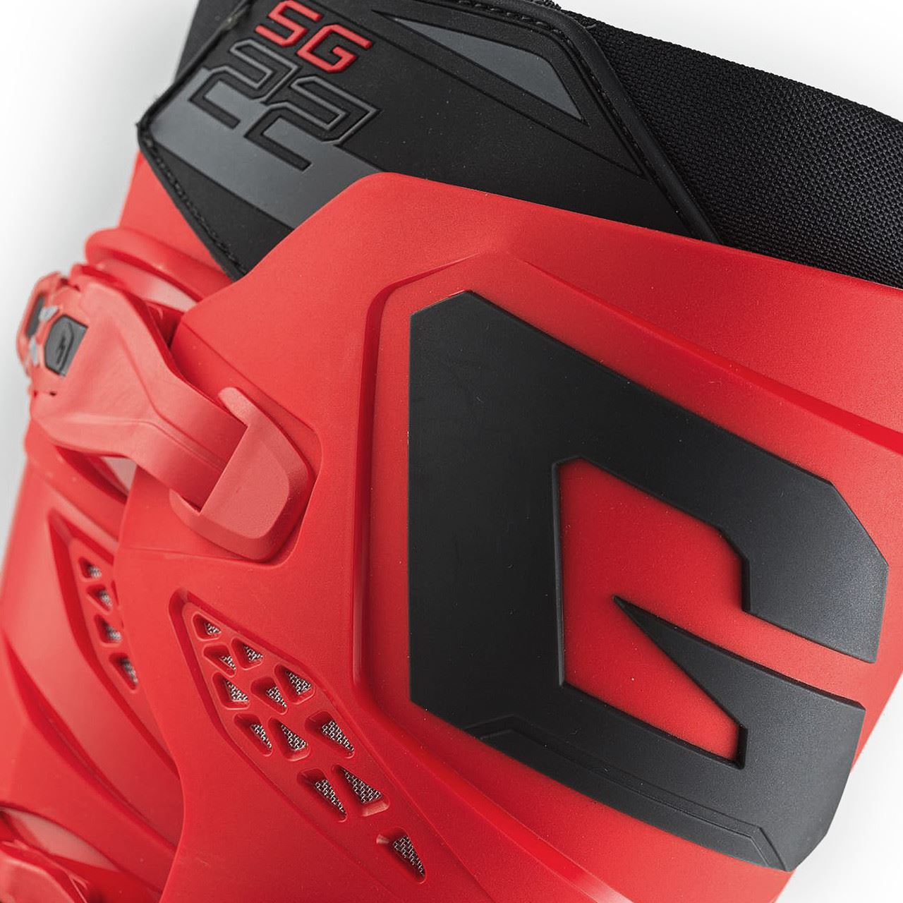 Gaerne SG22 Motocross Boots Red