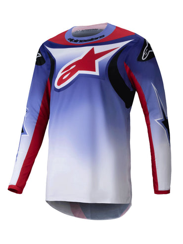Alpinestars 2025 Fluid Wurx Motocross Combo Kit Purple Bright Red