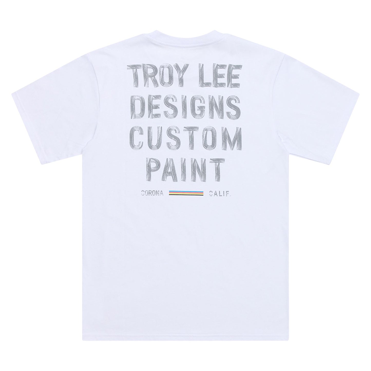 Troy Lee Designs Spring 2025 MX Paint Shop Casual T-Shirt White