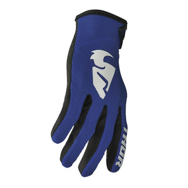 Thor Youth Sector Navy Motocross Gloves CLEARANCE