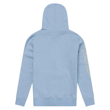 Troy Lee Designs Spring 2025 MX Branded Womens Hoodie Smoke Blue