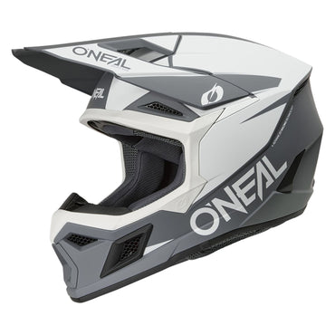 O'Neal 2026 3 SRS Solid White Black Helmet