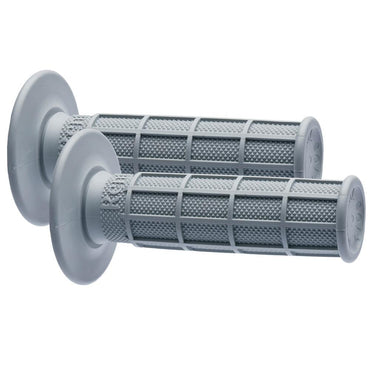 Renthal Soft Grey Full Waffle Grips Motocross Enduro