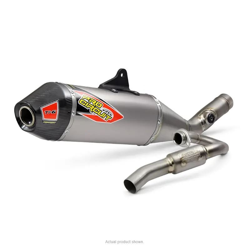 Pro Circuit Ti-6 Titanium Exhaust System For Suzuki RM-Z 250 2019-2025