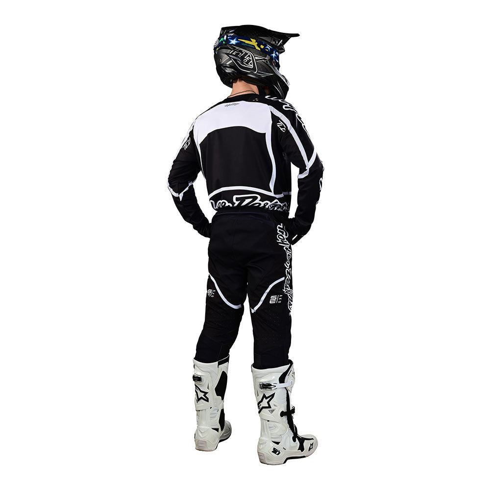 Troy Lee Designs 2024 Motocross Combo Kit SE Pro Radian Black White