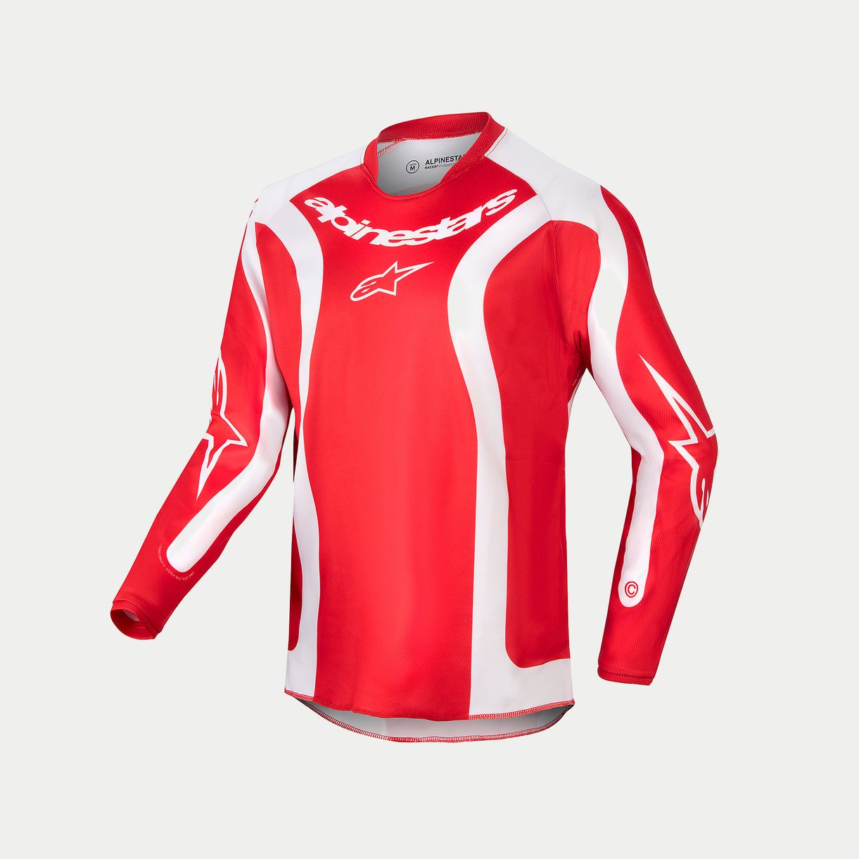 Alpinestars 2024 Racer Lurv Youth Motocross Combo Kit Mars Red White
