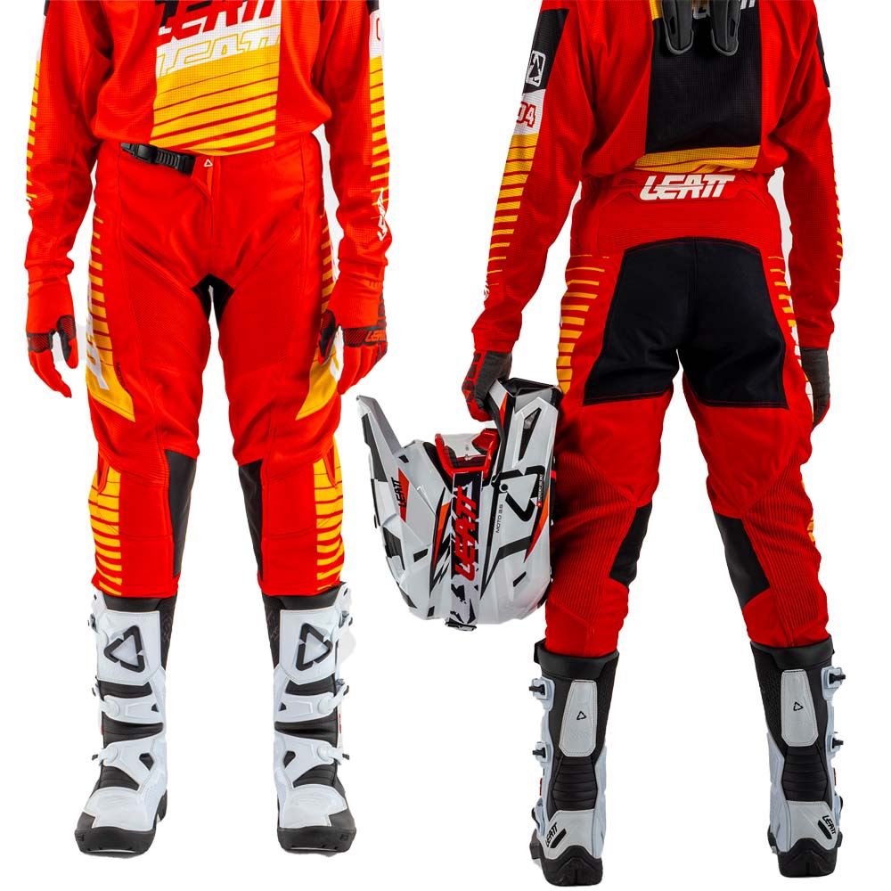 Leatt 2025 Motocross Combo Ride Kit 3.5 Youth Red