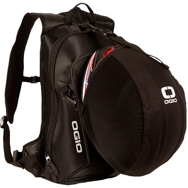 OGIO Mach LH No Drag Motorcycle Backpack With Helmet Carrier 25 Litre