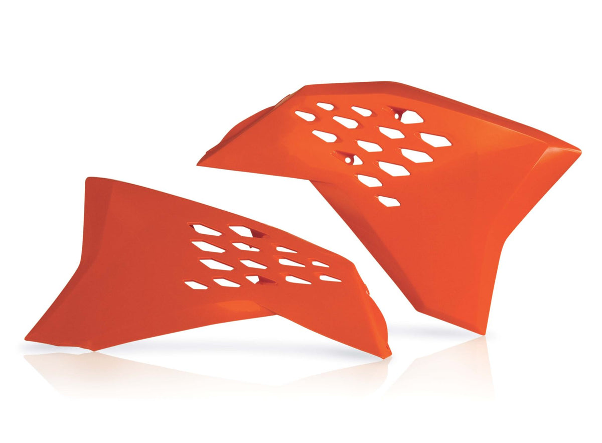 Acerbis Radiator Rad Scoops Orange For KTM SX 125 2007-2010