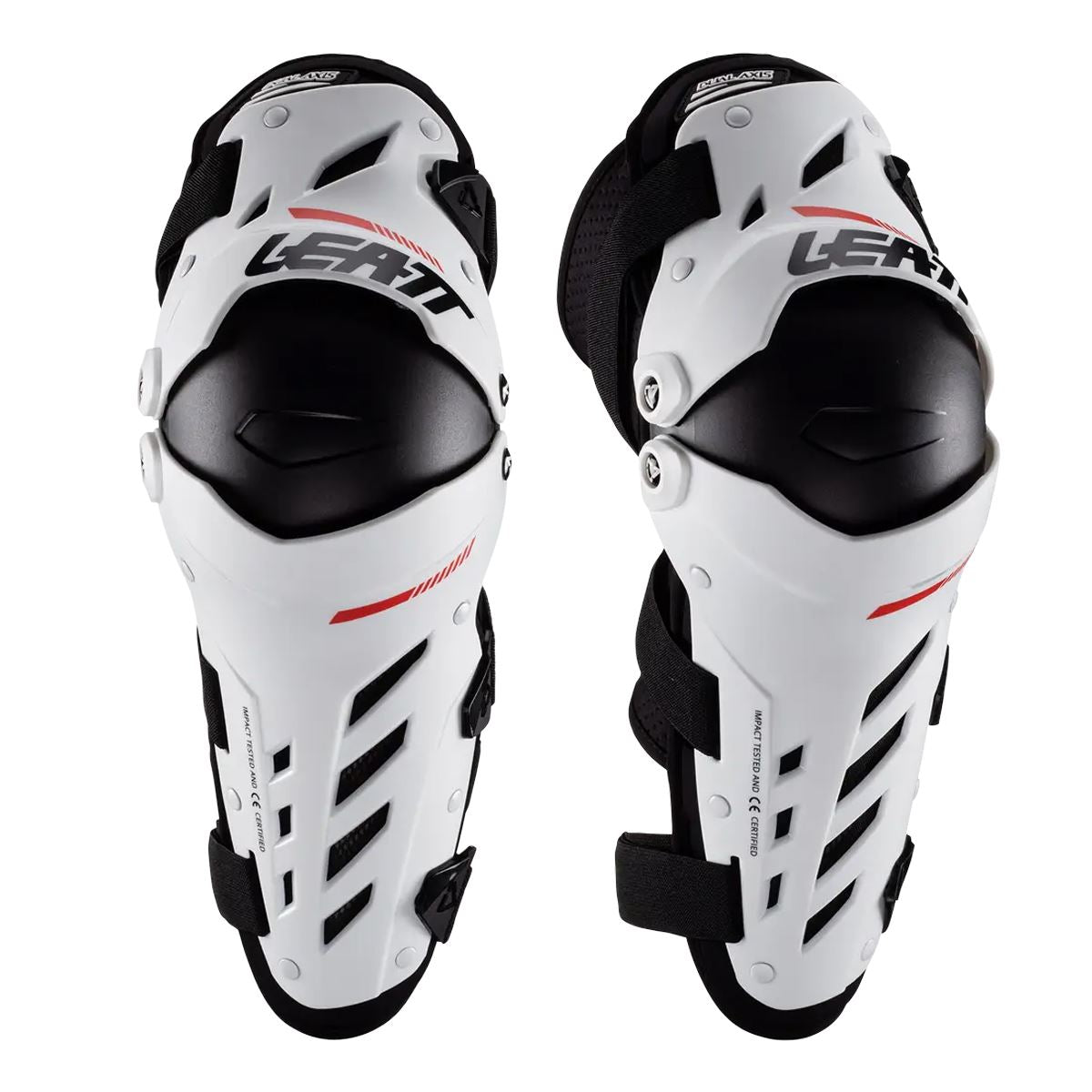 Leatt 2024 Dual Axis Knee Guards White