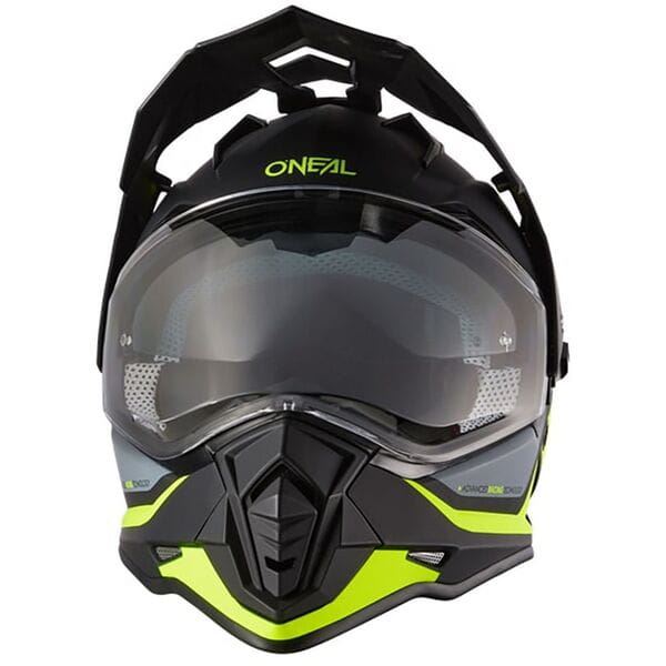 O'Neal 2024 Motocross Helmet SIERRA R V.24 Black Yellow Grey