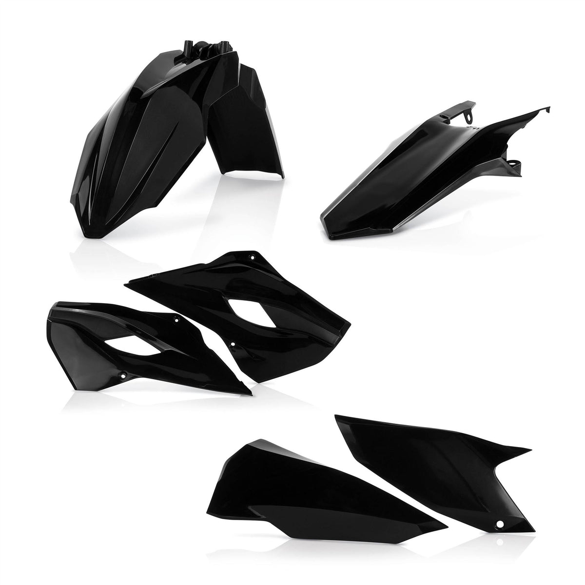 Acerbis Front Fender Metallic Grey For Husqvarna FE 350 S 2022-2023