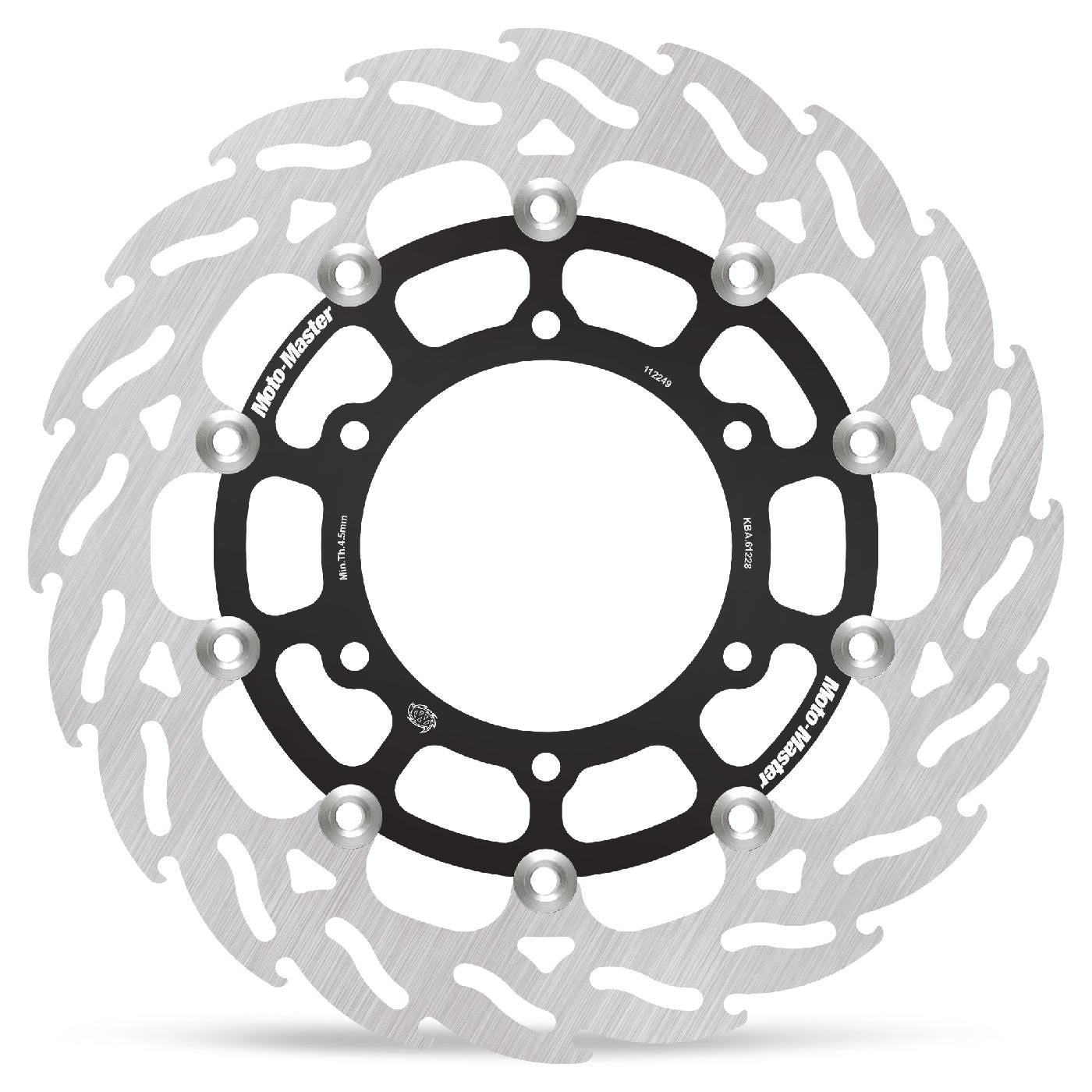 Moto-Master Front Right Floating Flame Series 310 mm For Suzuki GSX-S 1000 2015-2026