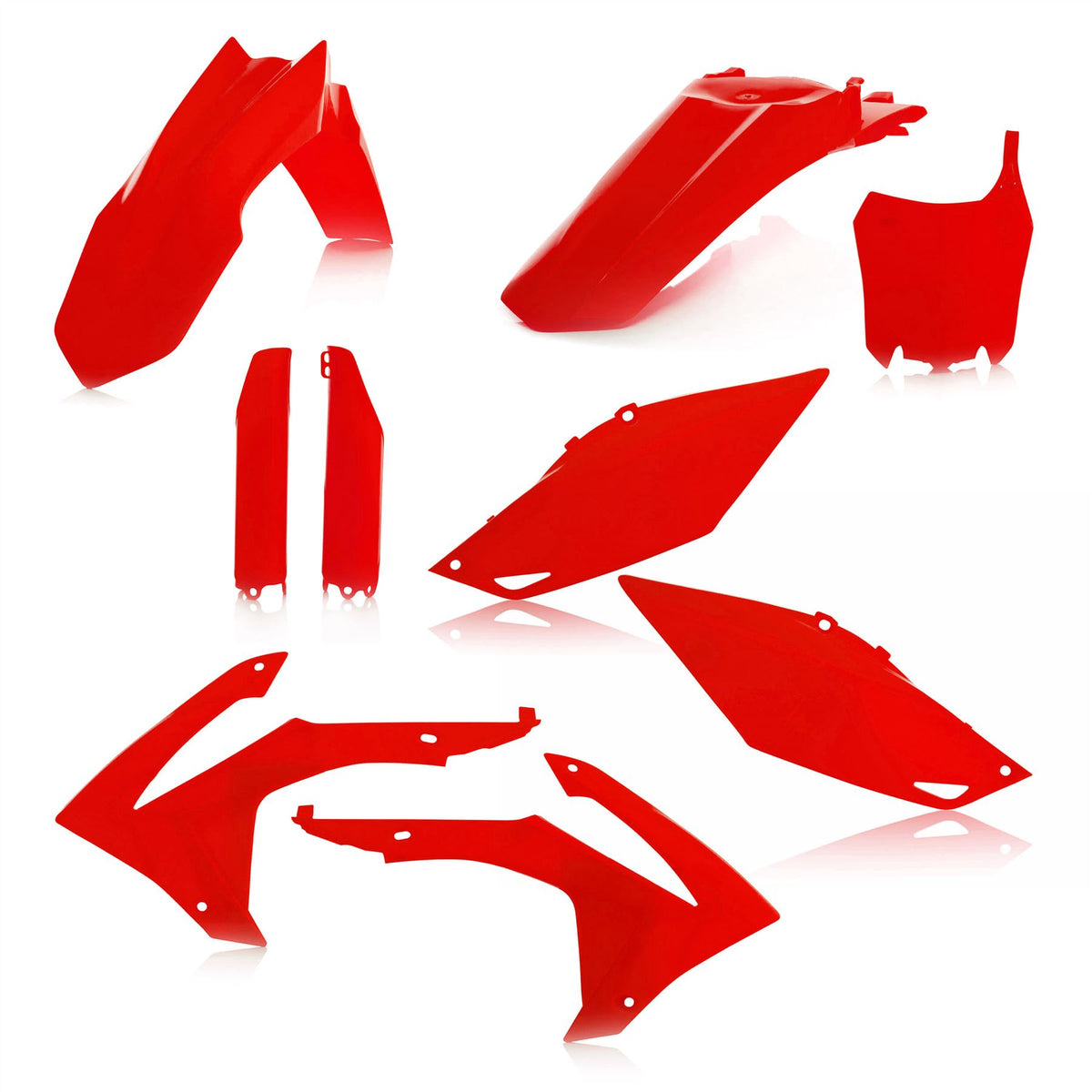 Acerbis Full Plastic Kit Red 0016900.110
