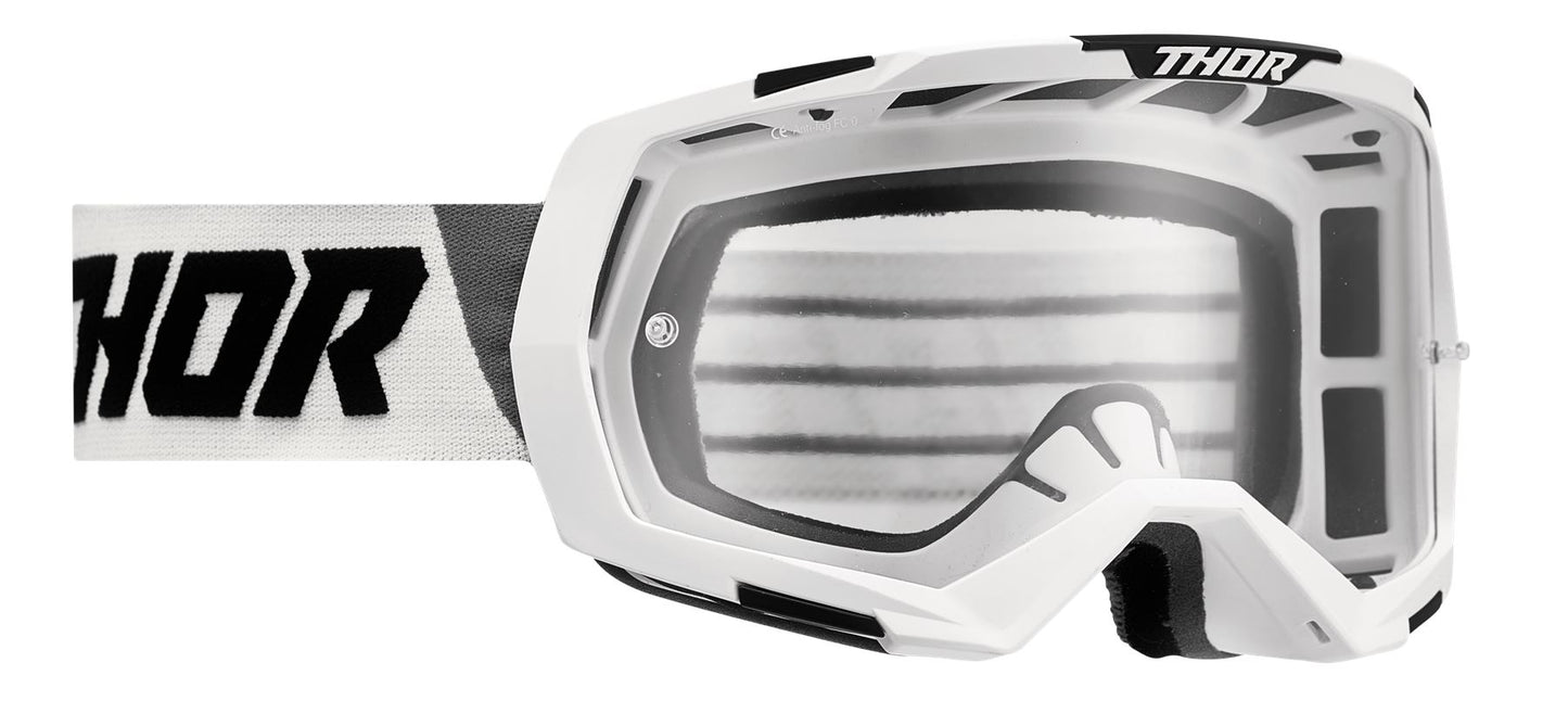 Thor 2024 Goggles Regiment White Black