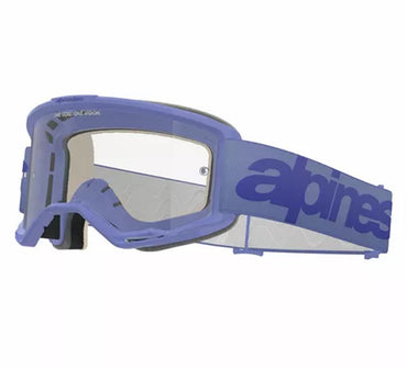 Alpinestars 2025 Goggles Vision 5 Wordmark Purple Clear
