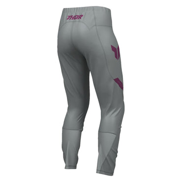 Thor 2026 Womens Ridemode Menace Purple Grey MX Pants