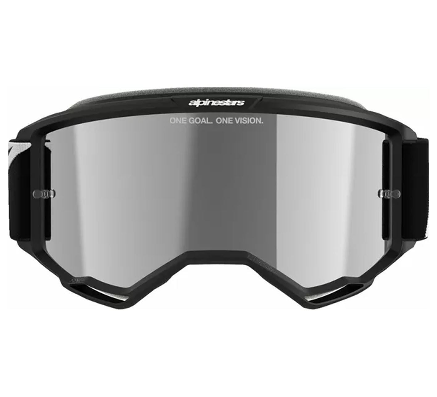 Alpinestars 2025 Goggles Vision 5 Corp Black Mirror Silver