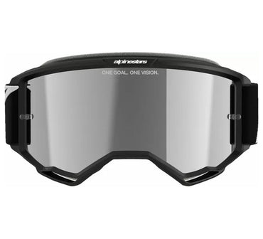 Alpinestars 2026 Goggles Vision 5 Corp Black Mirror Silver
