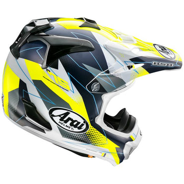 Arai MX-V Motocross Helmet Resolute Flo Yellow